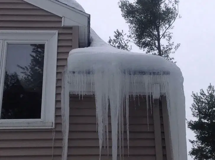 Ice dam removal Sandy Utah